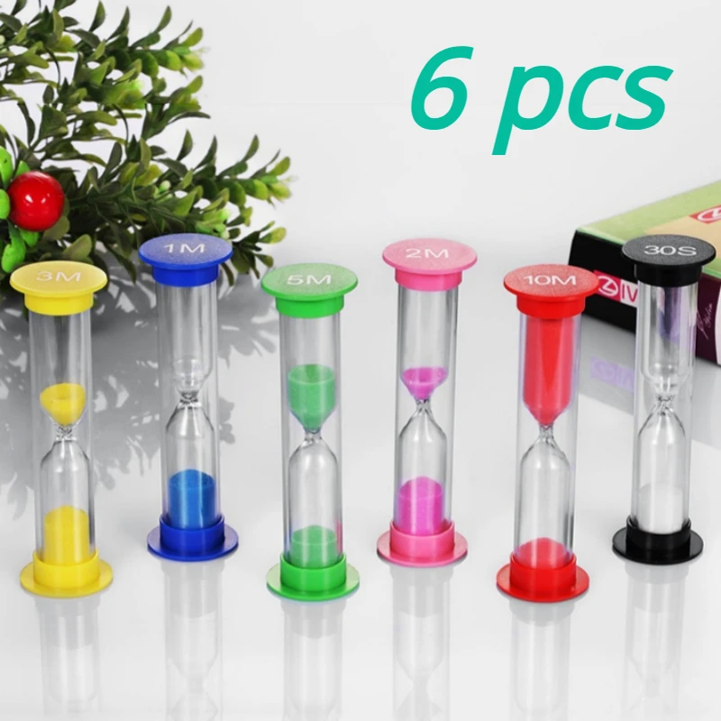 

0.5/1/2/3/5/10 Minutes Decorative Hourglass Children Sand Shower Timer Children's Home Decoration Klepsydra Clock Hour Glass