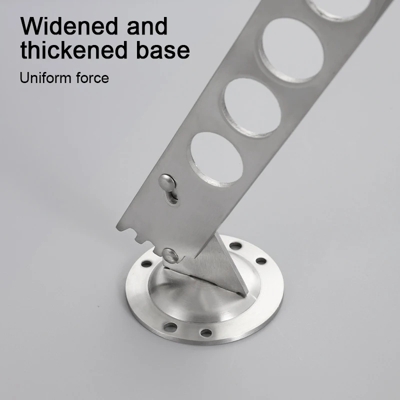 Drying Racks Stainless Steel Wall-mounted Folding Clothes Rail Adjustable Telescopic Clothes Hanger Multi-purpose 3