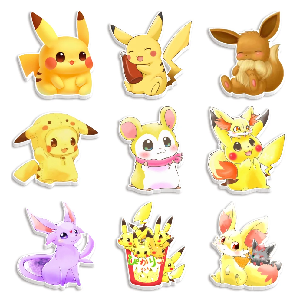 

10 шт./партия, серьги «Покемон»