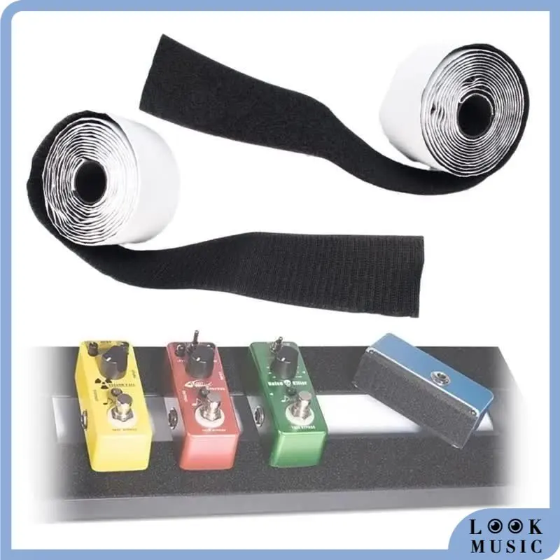 Pedalboard Pedal Mounting Tape Fastener 5cm 2m Board 2 Pack Pedal Board