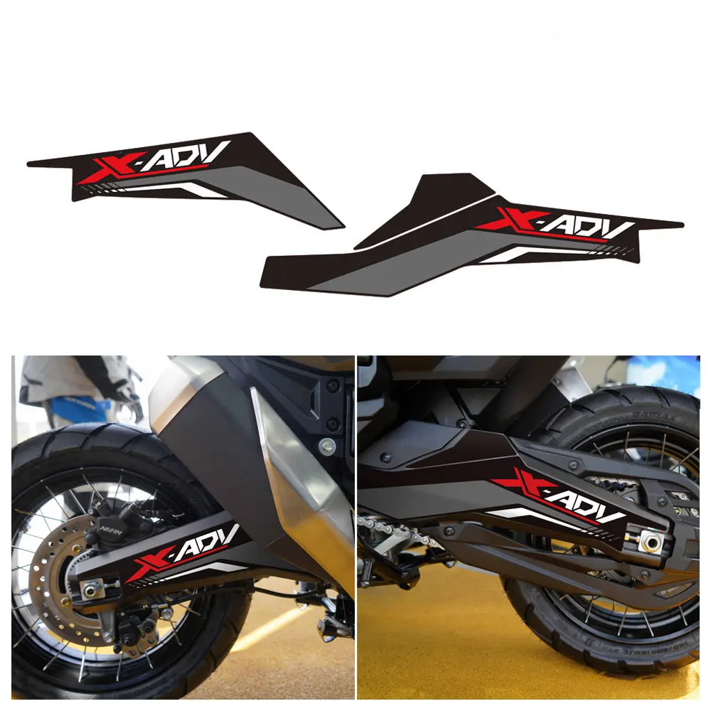 

For Honda X-ADV 750 2021-2024 Motorcycle Swingarm Protection Sticker Kit