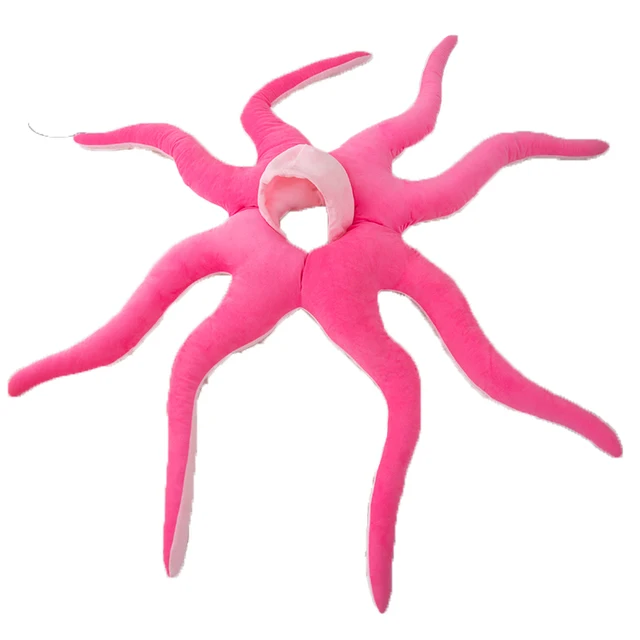 100cm Creative Simulation Big Octopus Plush Toy -Pink Soft Real Life Octopus Stuffed Animal Toys Children Kids Birthday Gifts