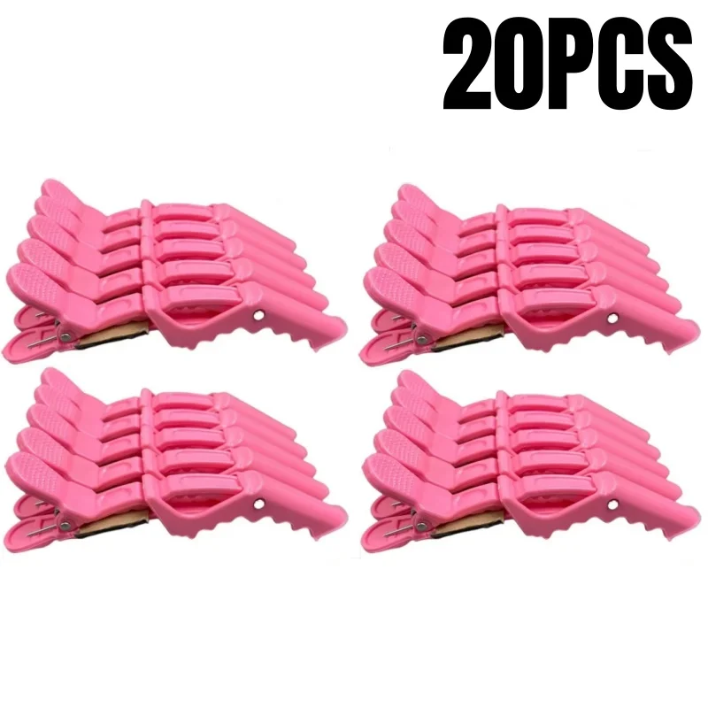 Professional Hairdressing Alligator Hair Clips - Durable Salon Clamps for Styling and Accessories