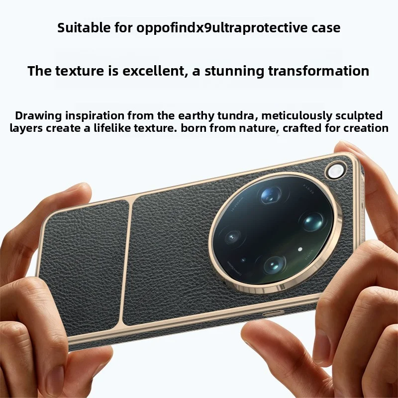 Luxury PU Leather Magnetic Wireless Charging Protective Back Cover Case