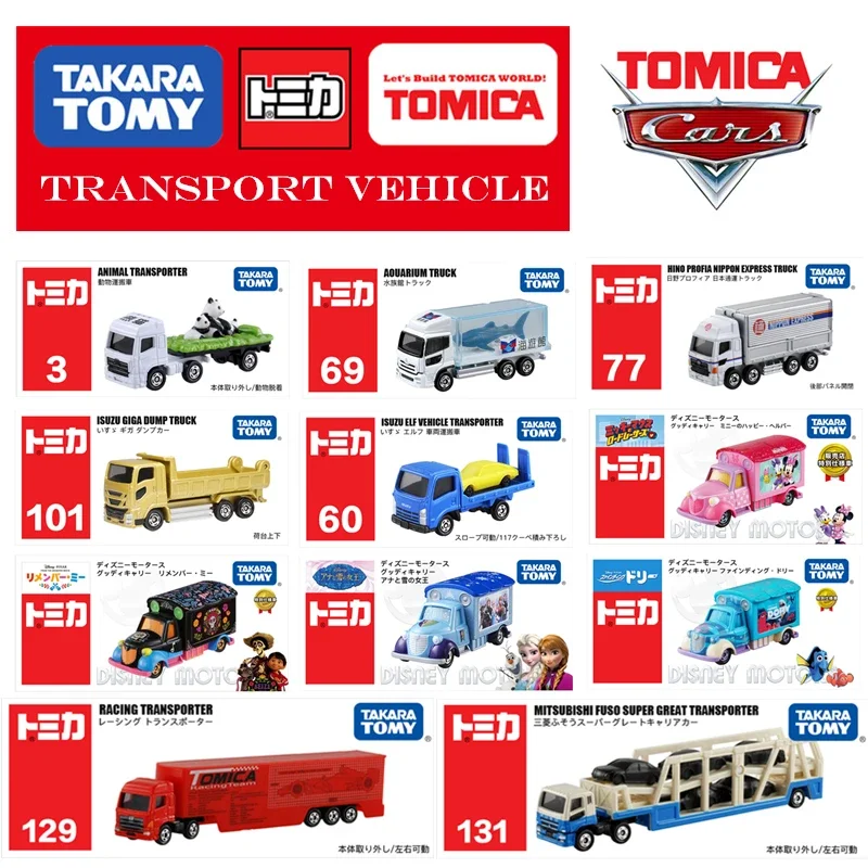 

Tomica Transport Vehicle Series Construction Truck Takara Tomy Diecast Metal Model Kids Toys Simulation Car Gift Collectibles