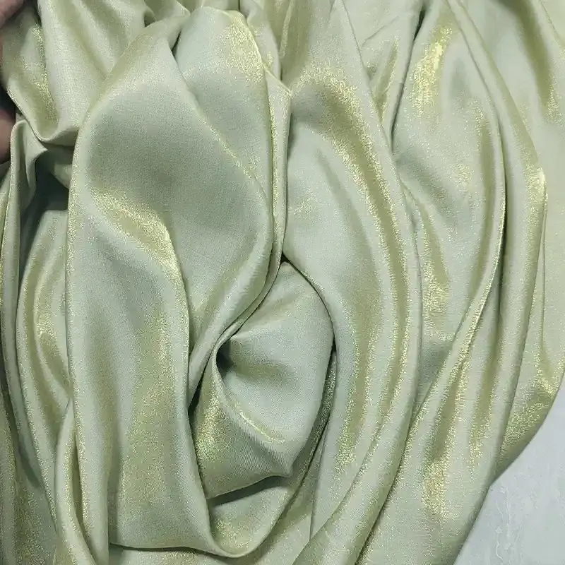 Purple Blue Iridescent Satin Fabric - Luxuriously Soft and Smooth Draping Material for DIY Clothing and Crafts