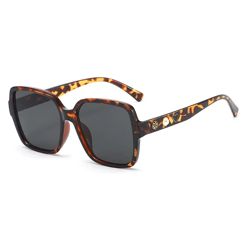 

New Individuality Sunglasses UV Protection Trend Slimming Fashion Large Frame Sunglasses Sun Protection Unisex