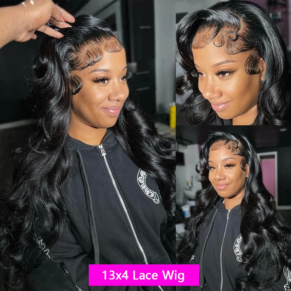 30 Inch Body Wave 13x6 Hd Lace Frontal Wig Human Hair Brazilian Pre Plucked Lace For Women 13x4 Front Wigs 4x4 Closure Wig