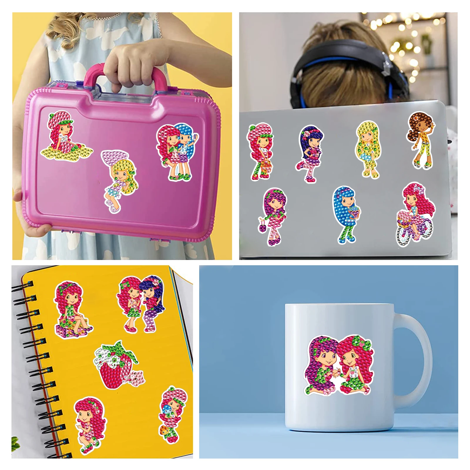 DIY Kids Animal Diamond Art Stickers