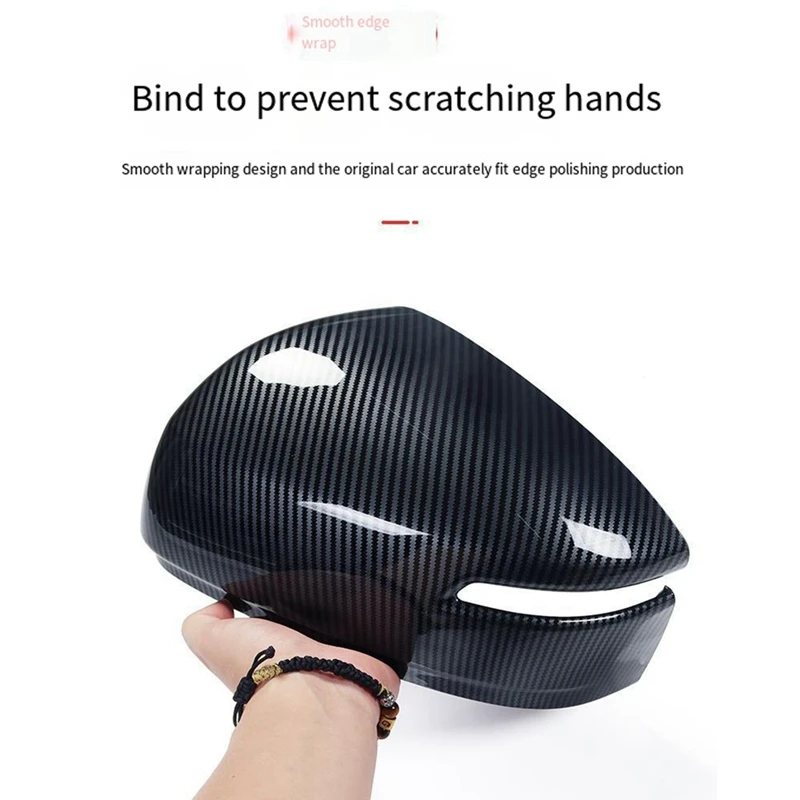 Car Accessories For Toyota Land Cruiser 300 Series LC300 ABS Chrome Side Wing Rear View Rearview Mirror Cap Cover