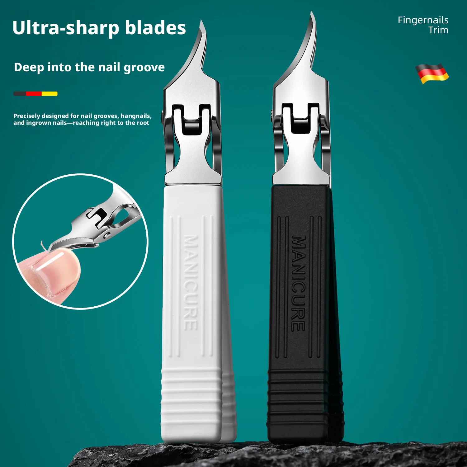Toenail Clipper For Ingrown Or Thick Toenails Toenails Trimmer Professional Podiatrist Toenail Nipper With Stainless Steel Ultra