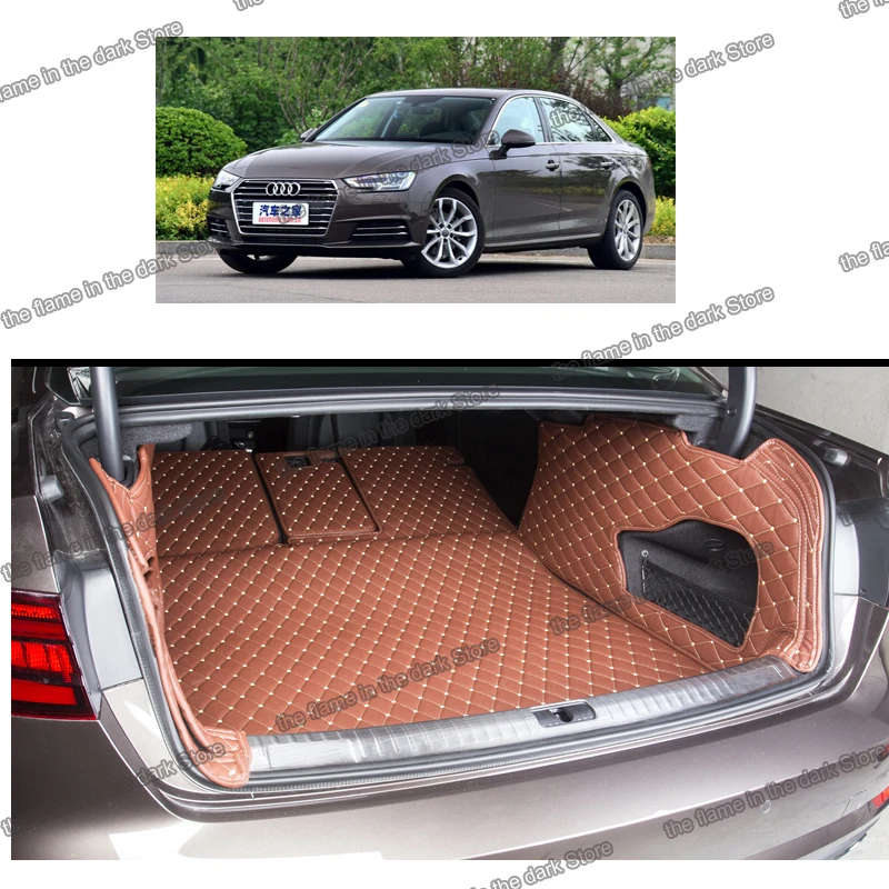 Leder Kofferraum Matte Cargo-Liner für Audi A4 B9 avant 2017 2018