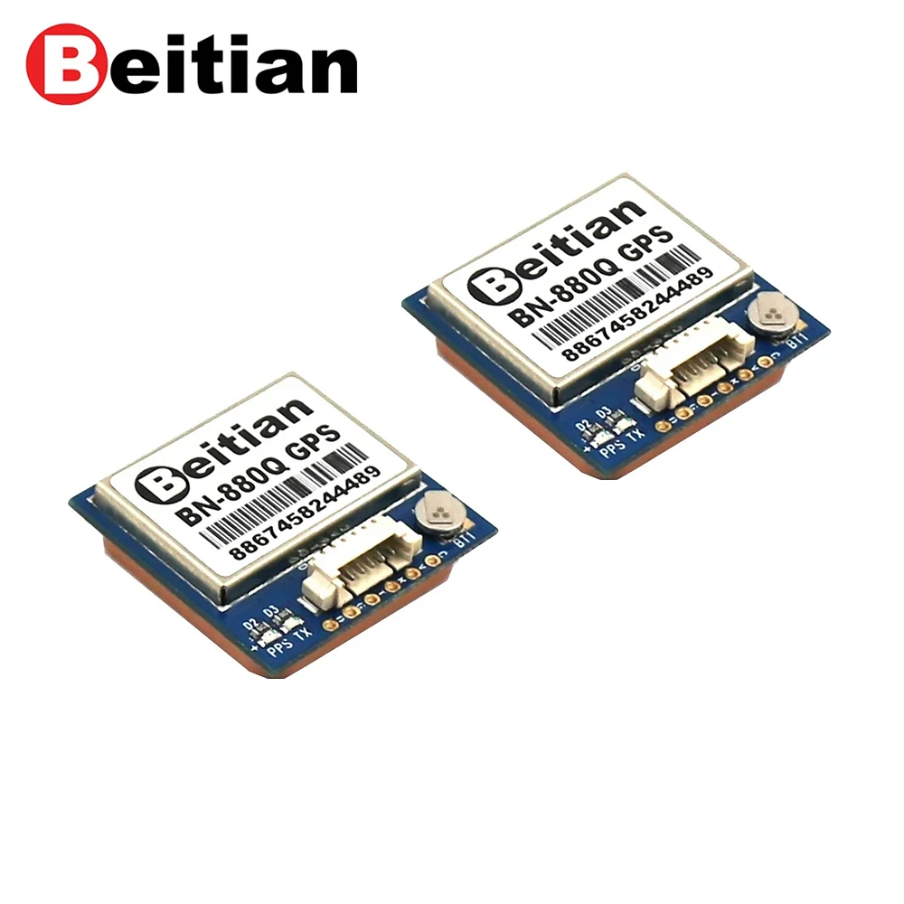 

Beitian BN-880Q GPS+GLONASS Dual GPS Antenna Module TTL Level 515m/s For RC Racing FPV Drone Airplane Helicopter Quadcopter