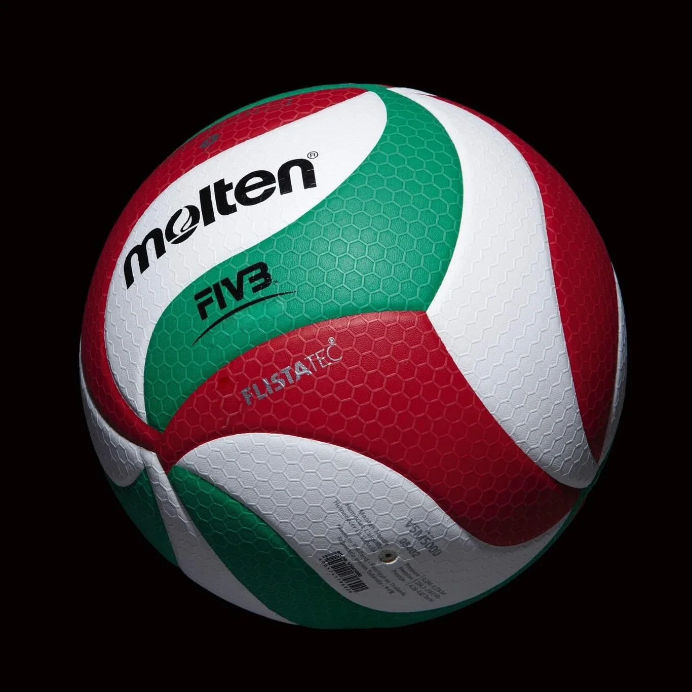Original Molten V5M5000 Volleyball Standard Size 5 PU Ball for Students Adult and Teenager Competition Training Outdoor Indoor