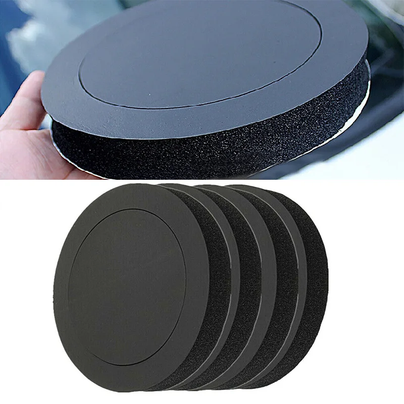 4/5/6.5 Inch Car Speaker Ring Bass Door Trim Sound Insulation Cotton Audio Self Adhesive Ring