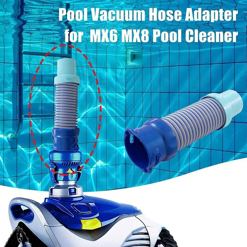 

4Pcs X77094 Pool Vacuum Hose Adapter For Zodiac MX6 MX8 Pool Cleaner, Swimming Pool Suction Adapter Leaf Hose Adaptor