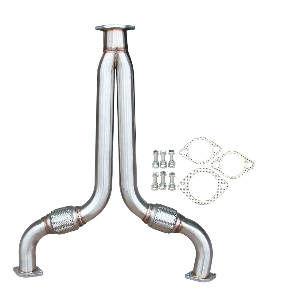 ExhaustManifoldHeaderExhaustDownpipeMidpipeYPipe201StainlessforNissan350ZG350405.jpg