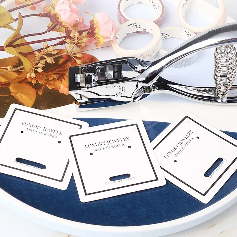 Badge ID Card Hole Puncher Oval Slot Punch Paper Cutter Planner Scrapbooking Tool Office Stationery School Supplies paper cutter,paper punch,hole punching tools,paper craft punch