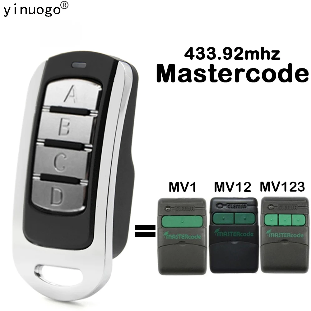 Беспроводной передатчик Mastercode MV1 MV12 дистанционное управление Открыватель