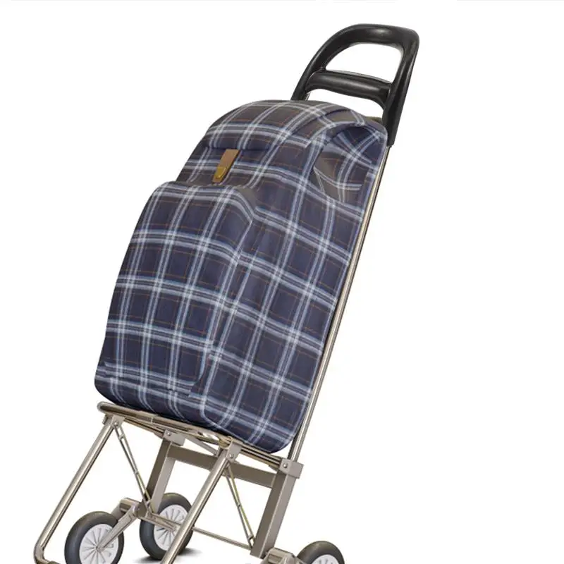 Cart Accessories Heavy Duty Handle Replacement Shopping Cart Fold Trolley Shopping Parts Universal Grip Wheelchair Handle