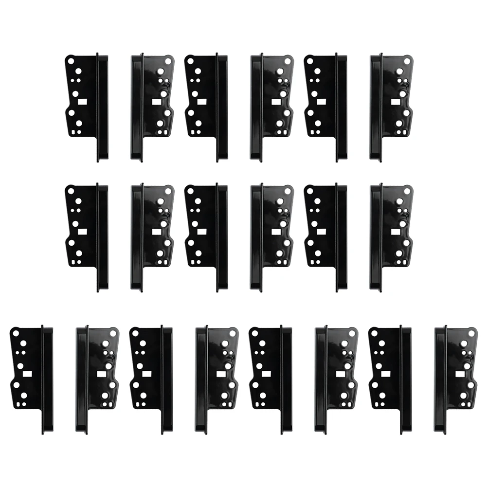 

10 Pair Car Radio Brackets Double Din Stereo Panel Fascia DVD Dash Mount Trim Side Kit for B