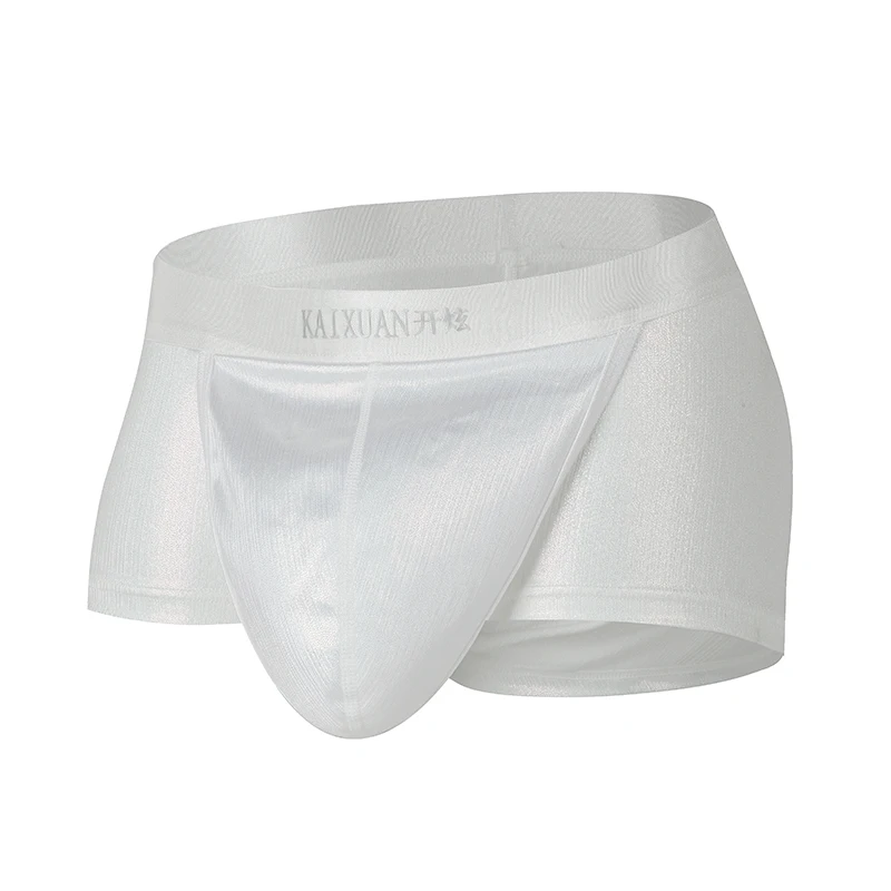 Penis Hole Boxer Shorts Men White JJ Open Front Underwear Male Sexy  Supporter Pouch Underpants Bulge Panties Enhancer Aibc Brand G220419 From  Davidsmenswearshop02, $7.38