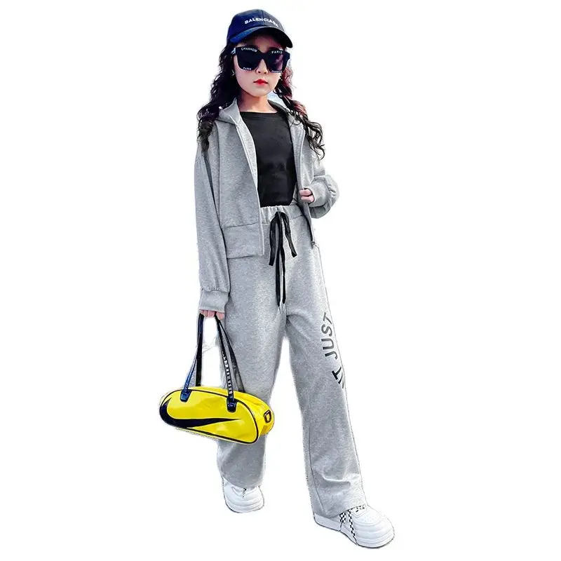 

Girls Clothes Casual Sportswear Spring and Autumn Suits Baby Clothes Girls Jacket + Pants Girl Outfits Toddler Kids Fall Clothes