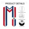 Dominican Republic Flag Graduation Stole Shawl Sash Honor For Study Aboard International Students 6