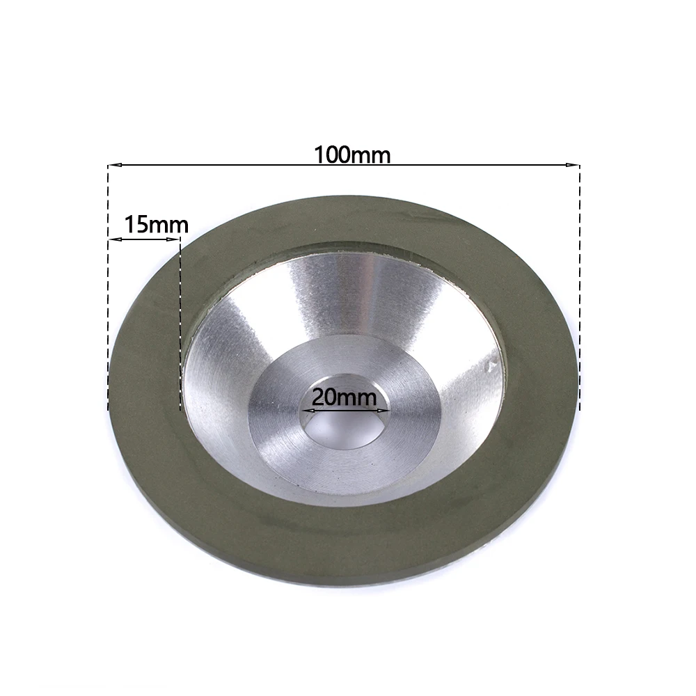 4"/100mm Diamond Grinding Wheel Cup Cutting Disc for Milling Cutter Tool Sharpener Grinder Accessory 1Pc cutting disc,grinding disc,abrasive wheel,grinding wheel