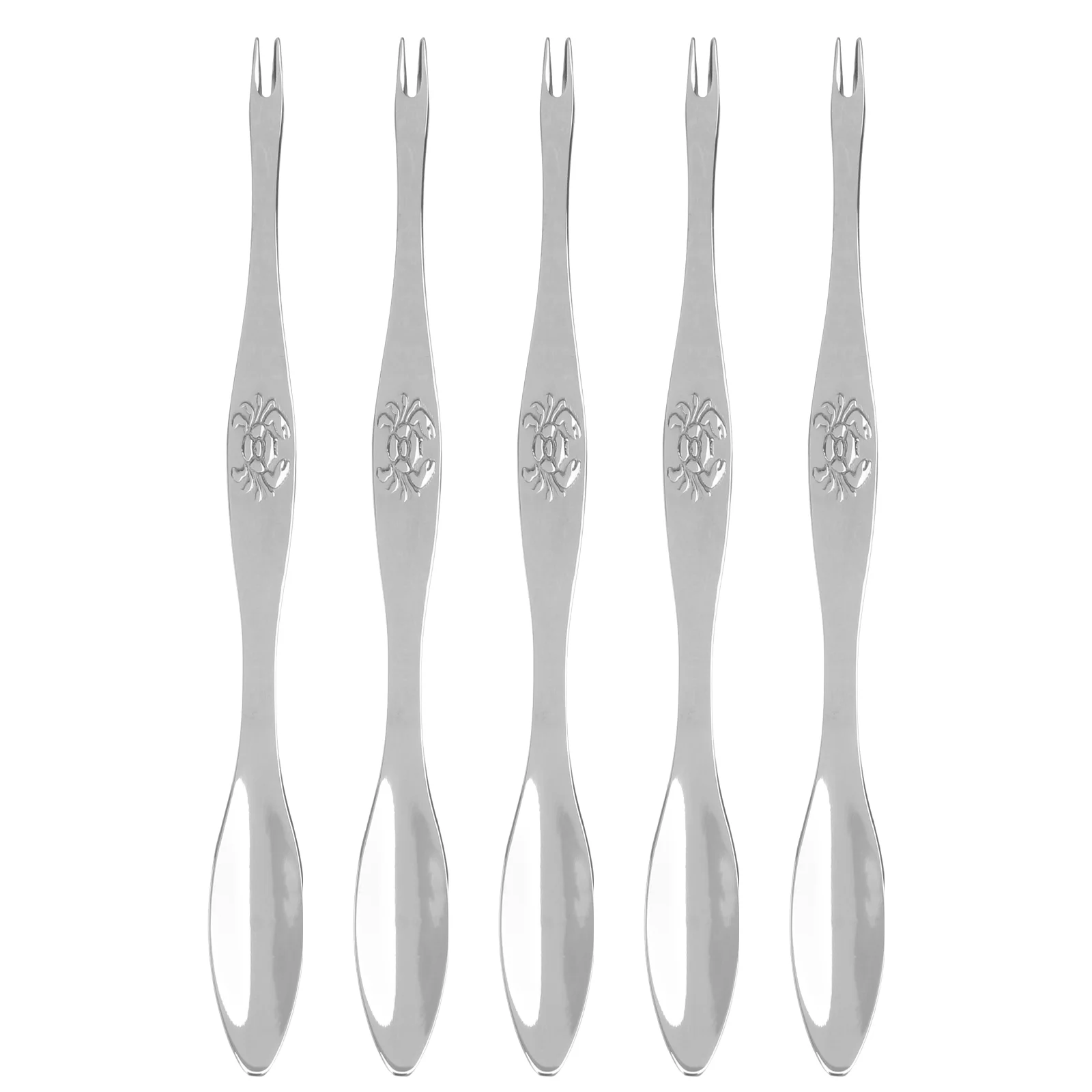 

Stainless Steel Crab Fork Eating Tool Peeling Tools Kitchen Gadget Seafood Needle Nutcracker