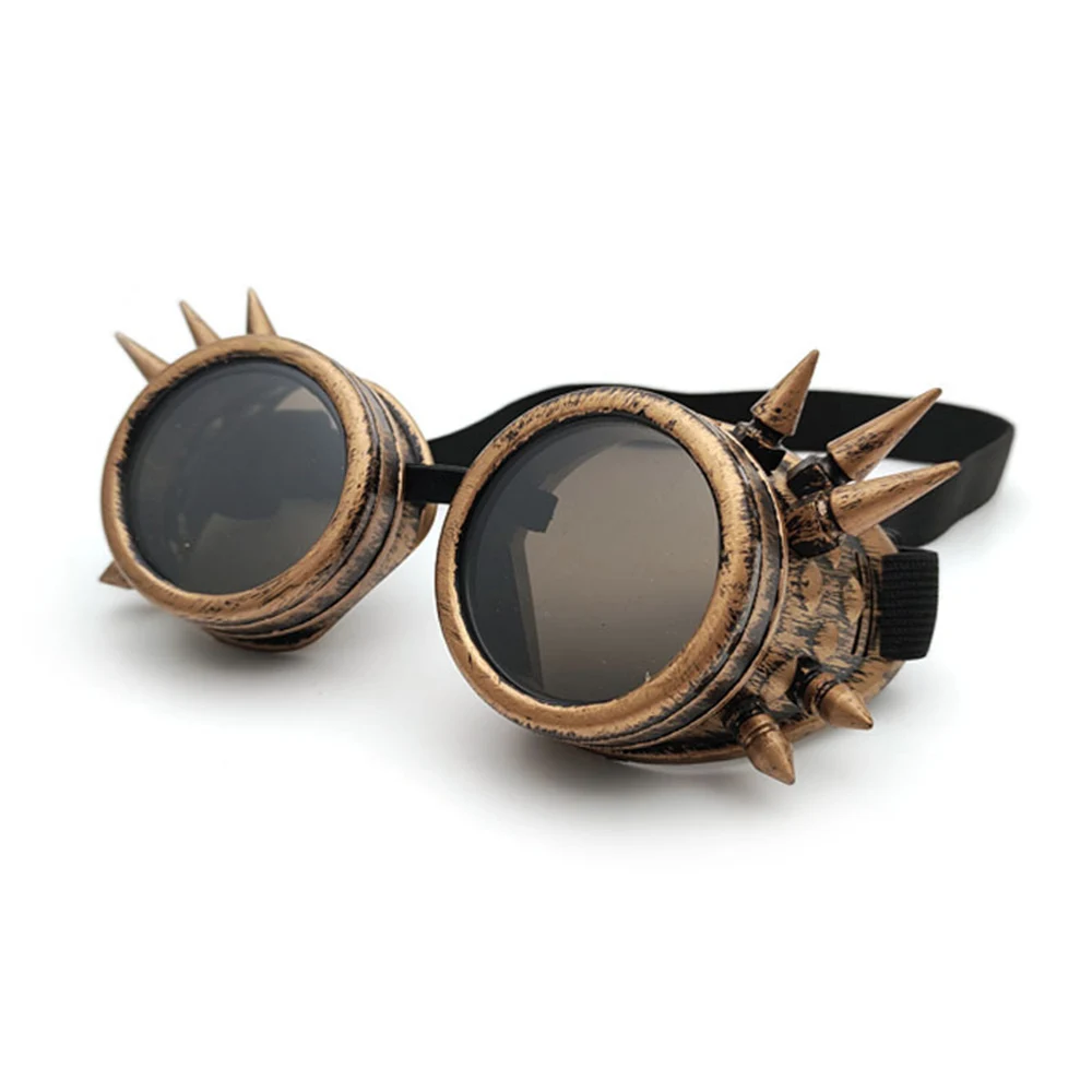 Heart Shaped Sunglasses Rainbow Sunglasses Sunglasses Vintage Style Steampunk Goggles Welding Punk Glasses Cosplay Party Decoration