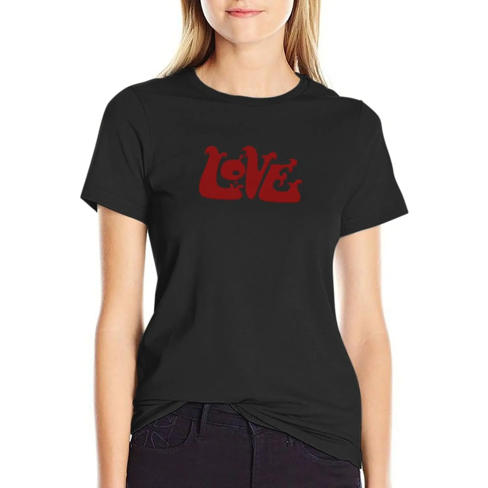 

Женская футболка в западном стиле Love-Love