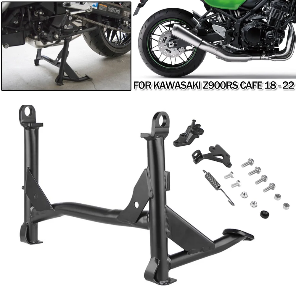 

Motorcycle Central Parking Stand For Kawasaki Z900RS Z900 RS Cafe 2018 2019 2020 2021 2022 Firm Holder Support Bracket Kickstand