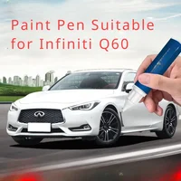 Paint Pen Suitable for Infiniti Q60 Car Paint Fixer Moon White Colored Glaze Black Original Car Paint Scratch Fabulous Repair 1