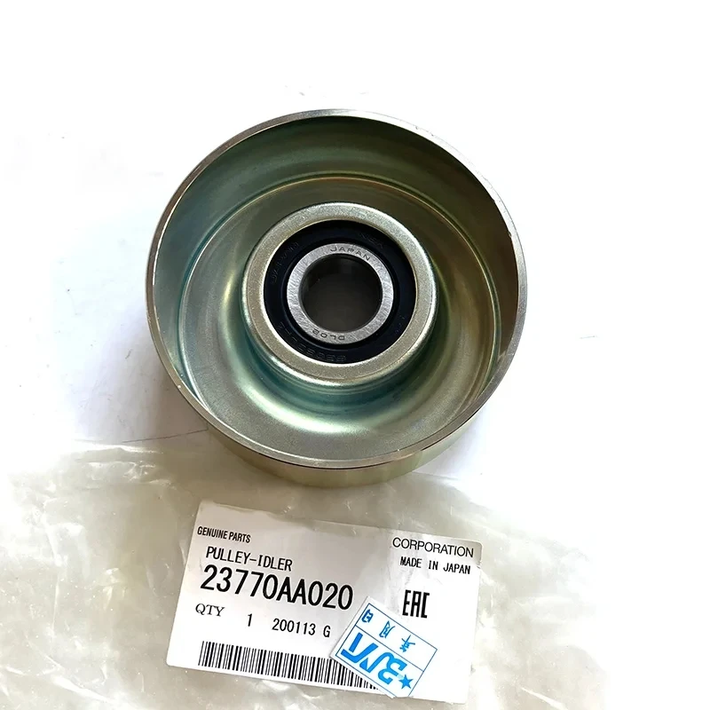 

NBJKATO Brand New Genuine 23770AA020 Idler Pulley For Subaru Legacy Outback Tribeca 3.0L 3.6L