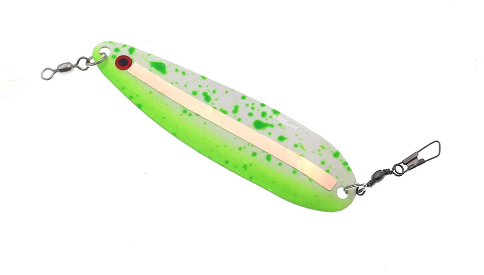 1 Stücke Weitwurf Trolling Angelköder 24g 11 cm Metall Jig Köder Löffel Spinner Angeln Flasher – Detail 5