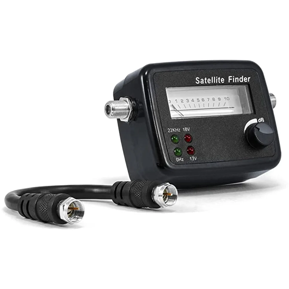 FTA Satellite Finder Signal Meter Satfinder light Digital Signal