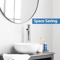 Accessoires de salle de bains, rouleau de Tube de presse-dentifrice, rouleau d'écriture en acier inoxydable, distributeur rotatif pour pommade et cosmétiques 3