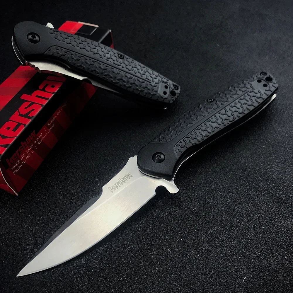 

Kershaw 1970 Folding Knife Nylon Glass Fiber Tactical Handle 3cr13 Mov Steel Pocket Knife Camping Knives EDC Selfdense Knives