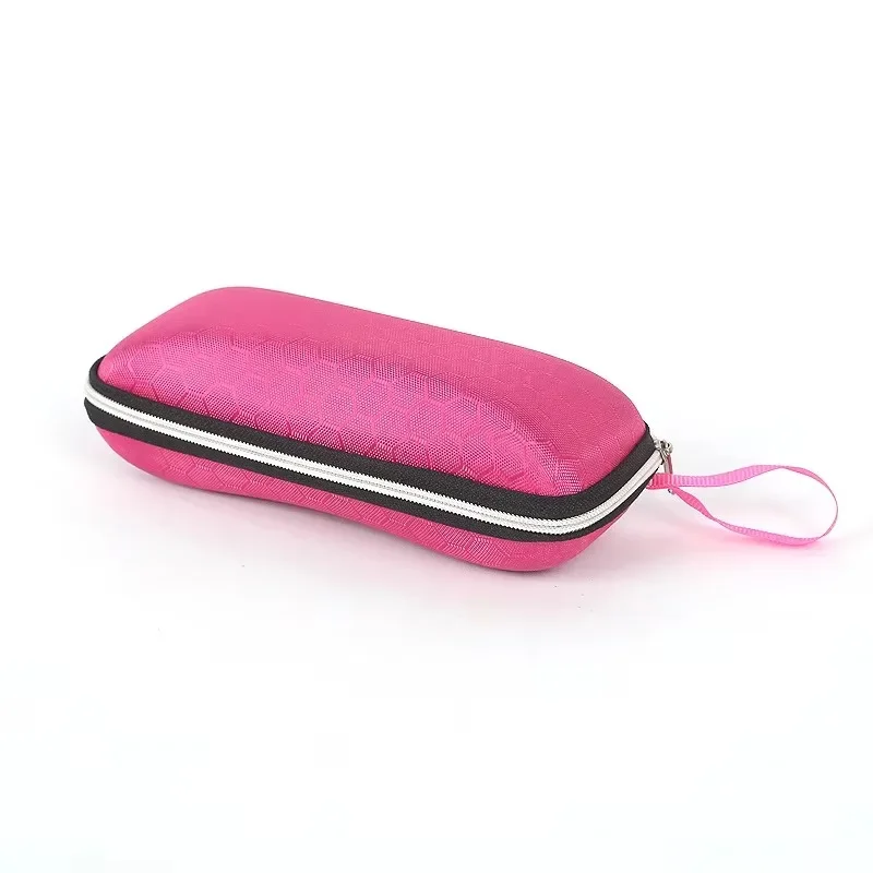 Portable Zipper Glasses Case with Lanyard 4