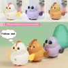Cute Magnetic Swinging Walking Chick Toy Lightweight Duckling Owl Electric Walking Chick Toy Swinging Magnetic Toys Toddler 1