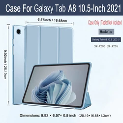 Slim Lightweight Stand Cover with Auto Wake/Sleep (Ice Blue)