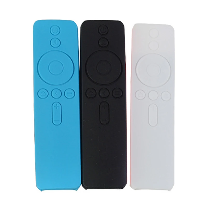 Remote Control Cases for Mi TV Box Remote Protective Covers for Xiaomi 4A 4C Voice Control Soft Silicone 5 Style 1pc