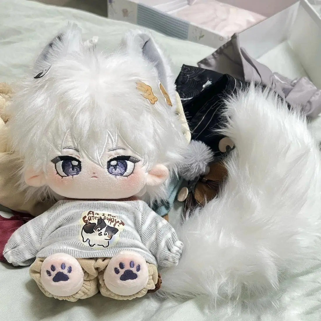 

Anime Kamisama Love Kamisama Kiss Tomoe Attributes Plush Doll Body Cute Handsome Boy Cotton Plushie 20cm Cosplay Birthday Gift