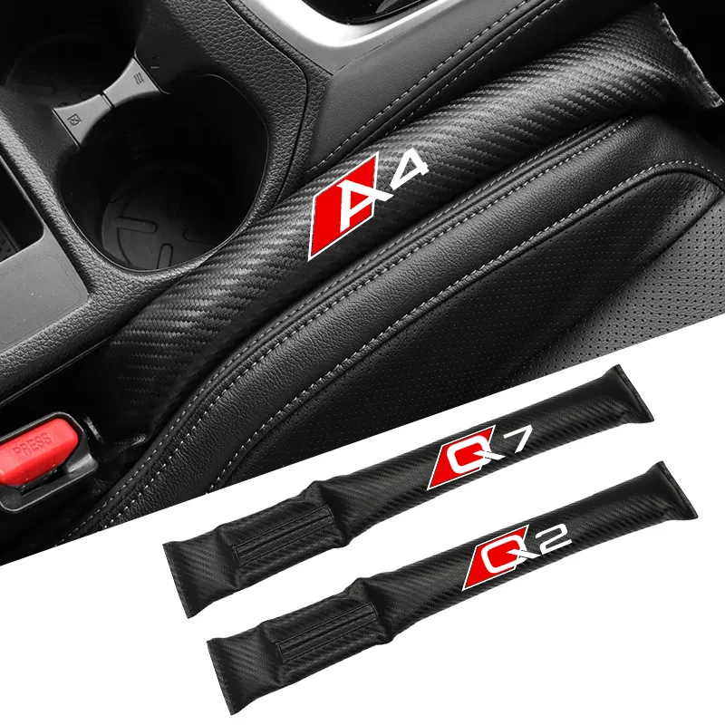 

1Pc Carbon Fiber Car Interior Seat Gap Plug Filler Pad For Audi TT A3 A4 A5 A6 A7 A8 Q2 Q3 Q5 Q7 Car Accessories