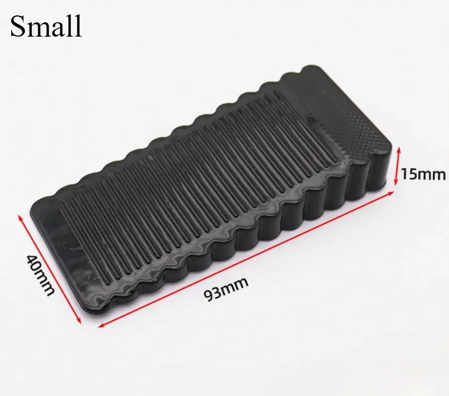Anti-slip Door Stopper Rubber No Need to Punch Holes It Can Move Doorstop Household Use Anti-collision Front Wedge Home Silicone Door Stopper Door Stopper Bumpers Door Stopper