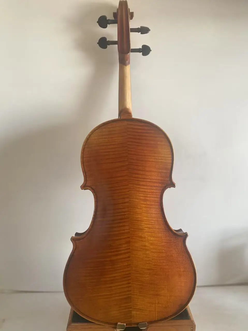 A Strad Viola Copy,,15.5,, inch Master Performance! Warm Deep Tone flamed maple back viola