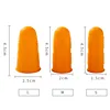 Silicone Finger Protector Anti Cut Non Slip DIY Handmade Fingers Cover Heat Resistant Cooking Kitchen Tools 2