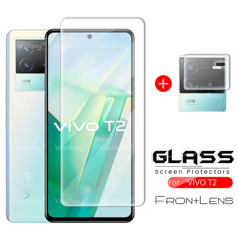 

For VIVO T2 Glass Protector Film For vivo T2 Tempered Glass Screen Lens Camera Film Protective For vivo T2 T2x Glass
