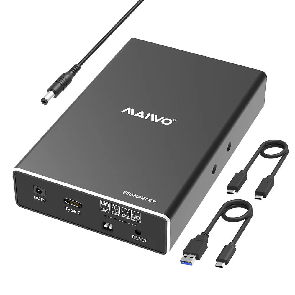 Protetora, Dual Bay, Solid-state, Porta Serial Mecânica, Array Disk, 2,5 pol